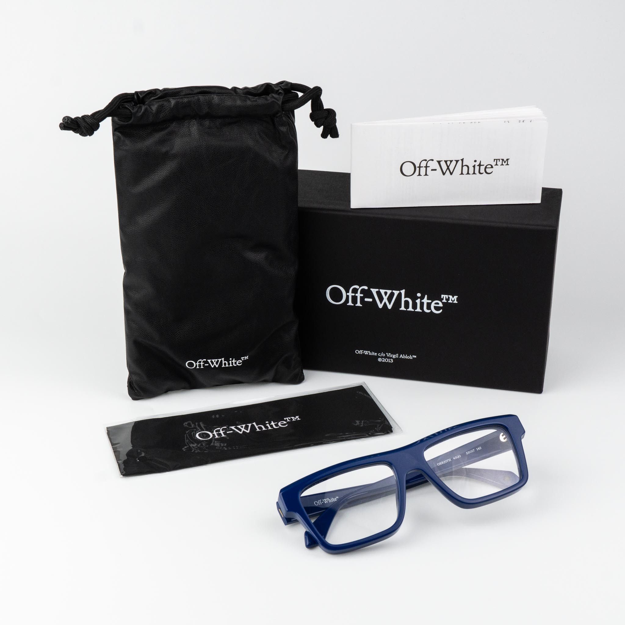 Off-White Off-White STYLE 7H Men Eyeglasses OERJ07H 4500 NEW AUTHENTIC Size ONE SIZE - 9 Thumbnail
