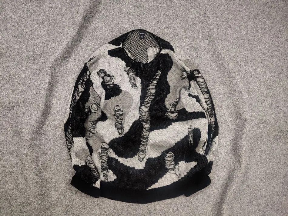 If Six Was Nine Vintage Japan if six was nine Style distressed Knit Sweater Size US M / EU 48-50 / 2 - 1 Thumbnail