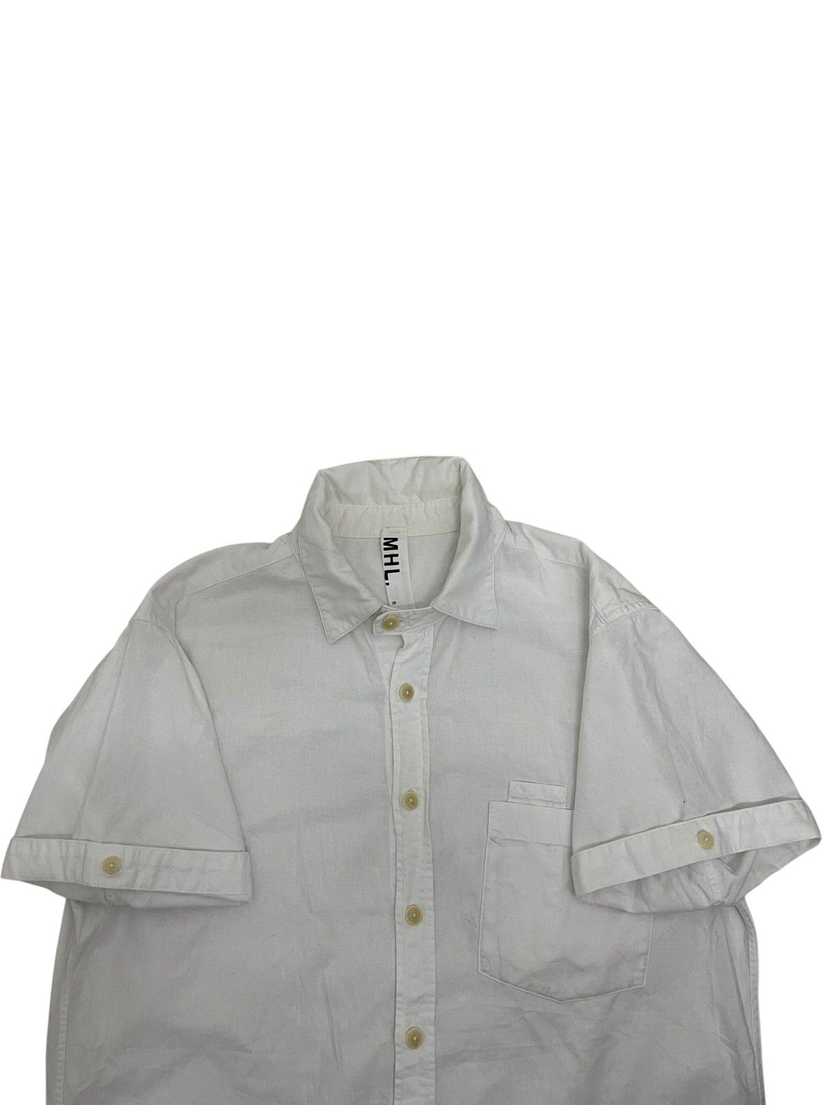 Margaret Howell Margaret Howell MHL Double Pocket Short Sleeve Shirt Size US M / EU 48-50 / 2 - 3 Thumbnail