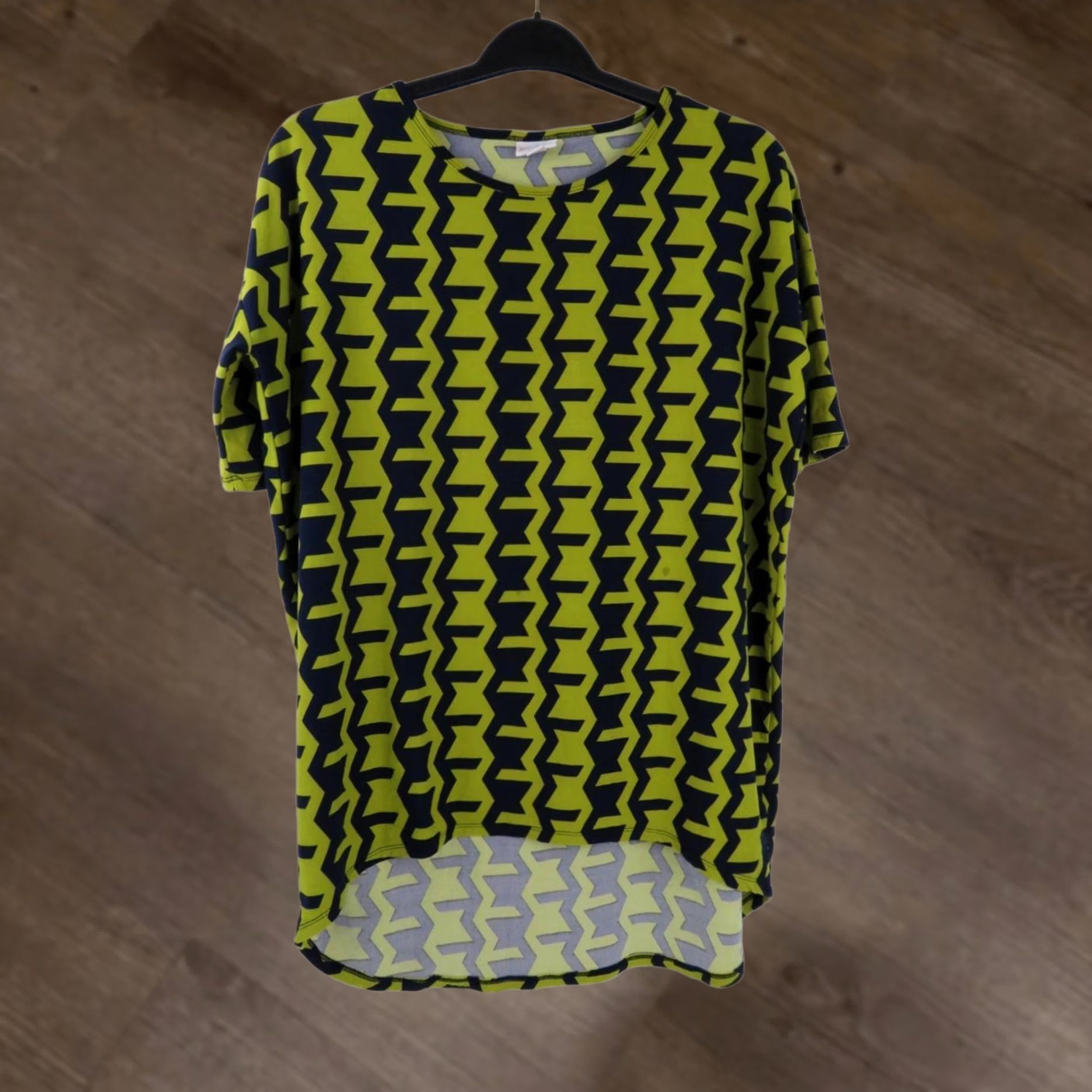 Vintage LuLaRoe Shirt Womens S Yellow Women Leggings Material Irma Top Blue Unicorn Tunic Size S / US 4 / IT 40 - 1 Thumbnail