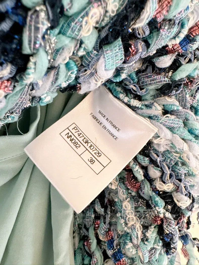 Chanel Chanel 23P spring and summer preview blue colourful stripe Size 25" / US 0 / IT 36 - 9 Thumbnail