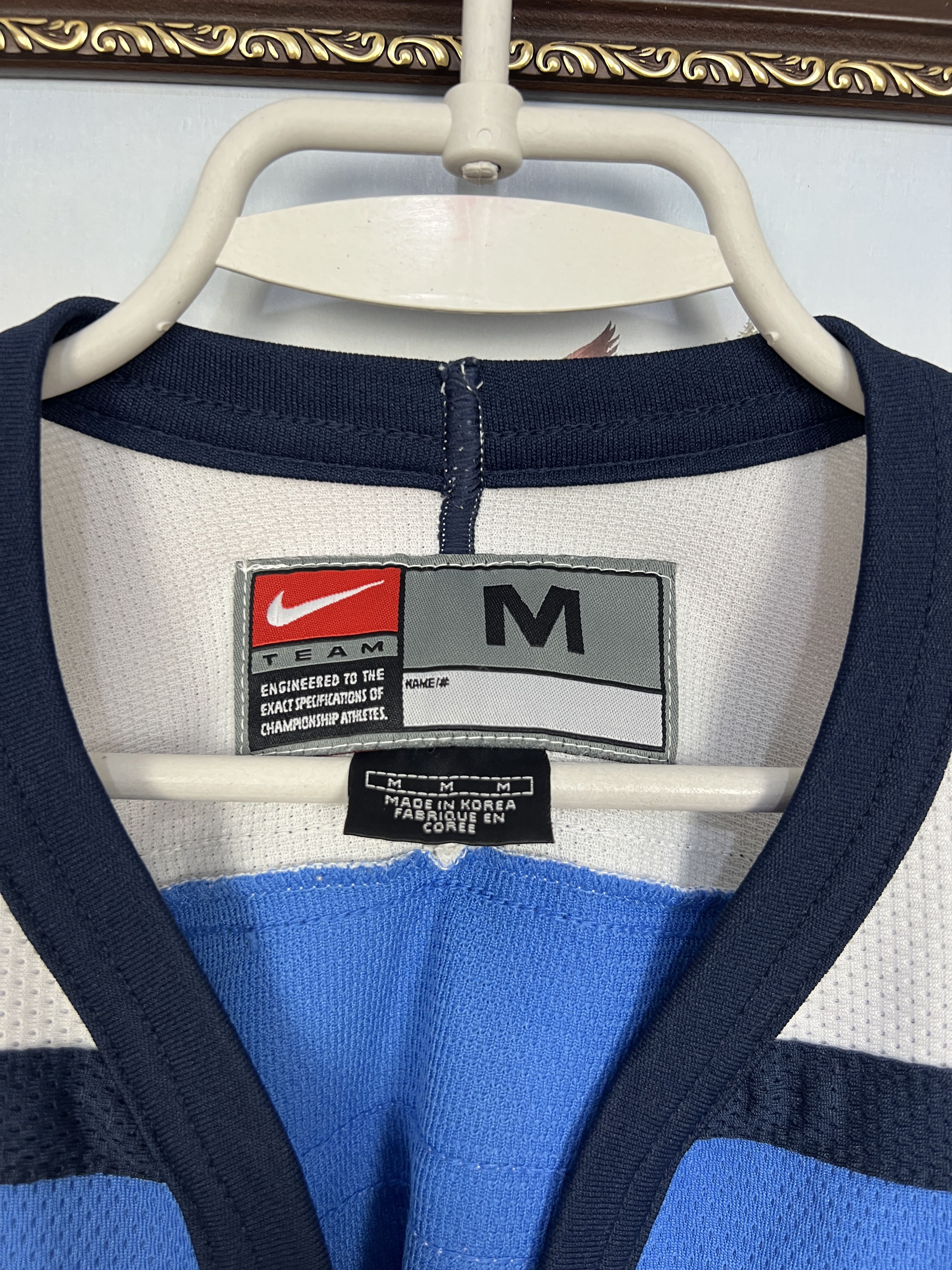 Nike Vintage Nike SUOMI Finland Ice Hockey National Team Jersey Size US M / EU 48-50 / 2 - 8 Thumbnail