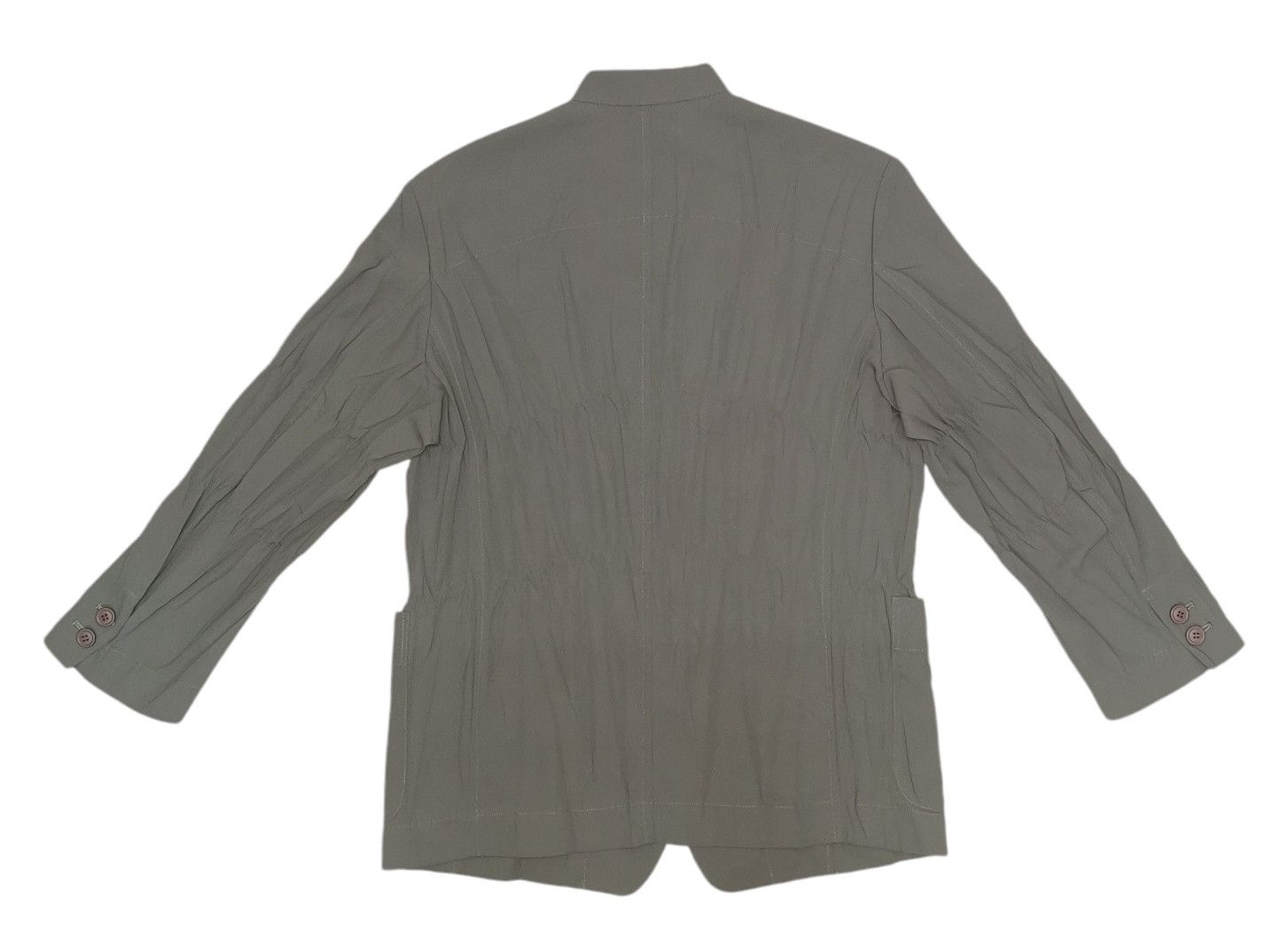 Homme Plisse Issey Miyake Issey Miyake Wrinkled Jacket Size US M / EU 48-50 / 2 - 2 Thumbnail