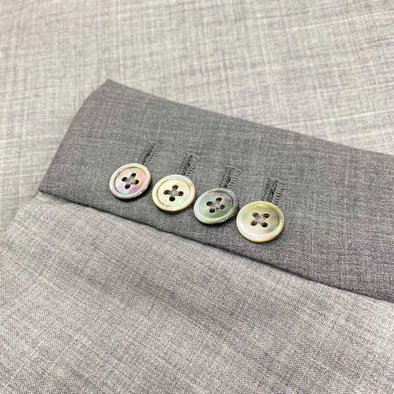 Thom Browne Thom Browne size3 Patchwork grey jacket Size 34S - 3 Thumbnail