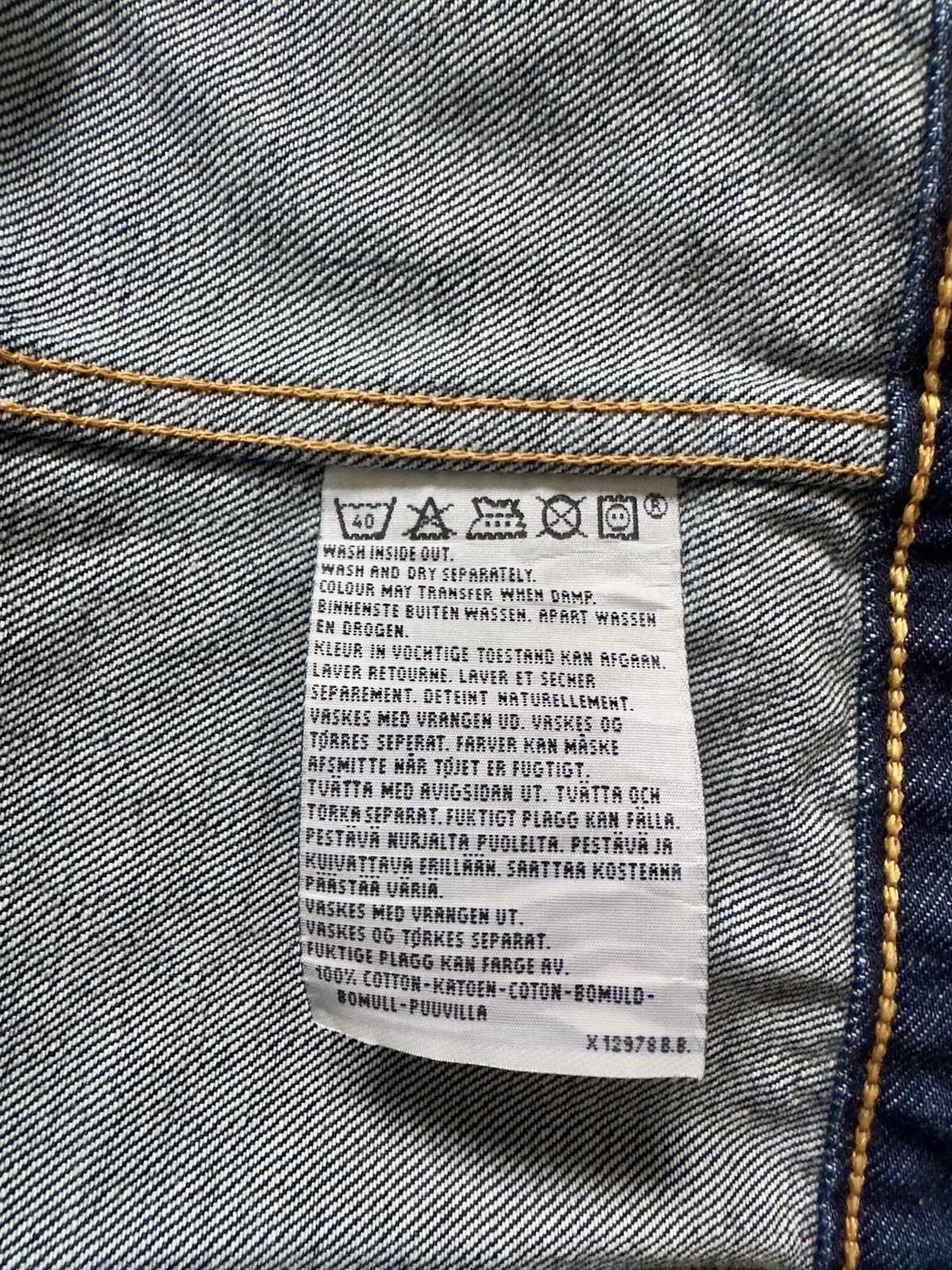 Levi's Levi’s70500 Jacket Made in Italy 90s “4830” Back Print Size US M / EU 48-50 / 2 - 5 Thumbnail