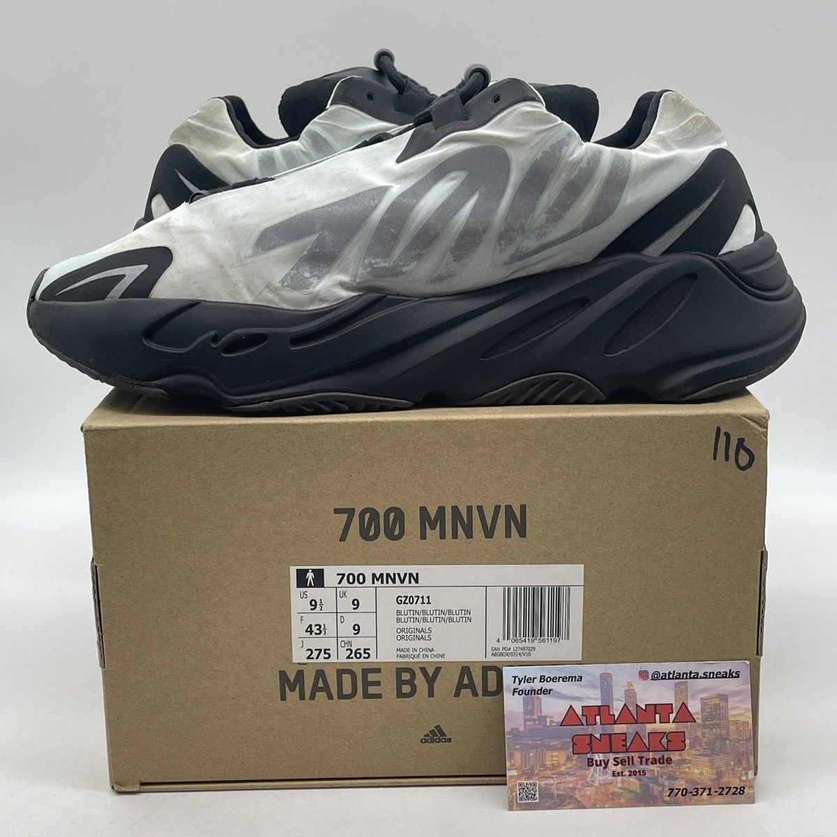 Adidas Yeezy boost 700 blue tint Size US 9.5 / EU 42-43 - 1 Thumbnail