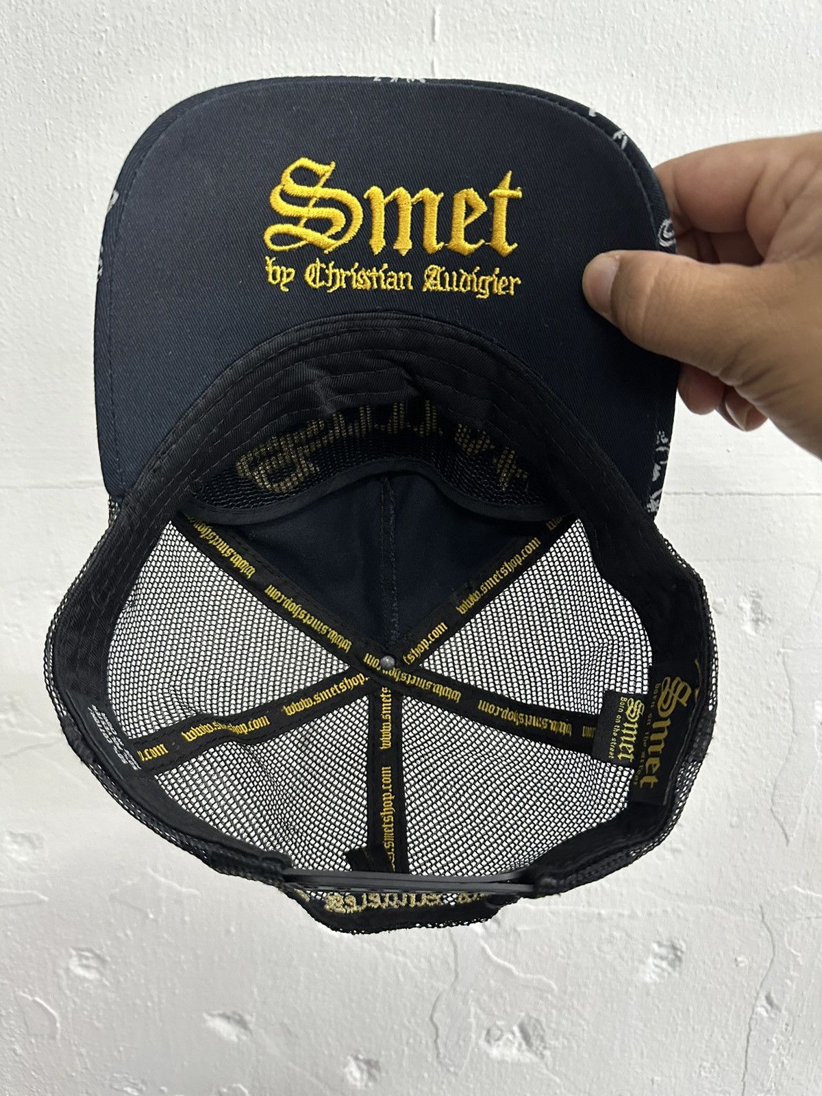 Christian Audigier Christian Audigier Embroid Trucked Hat Size ONE SIZE - 6 Thumbnail