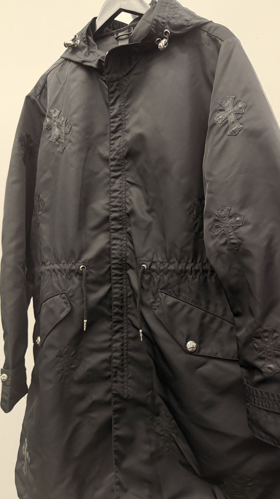 Chrome Hearts CHROME HEARTS 21 CROSS PATCH RAIN COAT Size US L / EU 52-54 / 3 - 2 Thumbnail