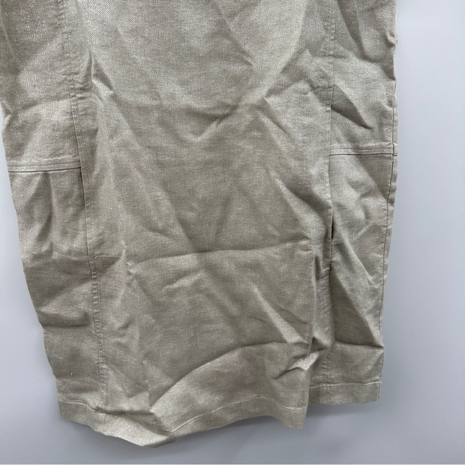 Eileen Fisher Eileen Fisher Twinkle Organic Linen Beige Metallic Dress Size XS / US 0-2 / IT 36-38 - 3 Thumbnail