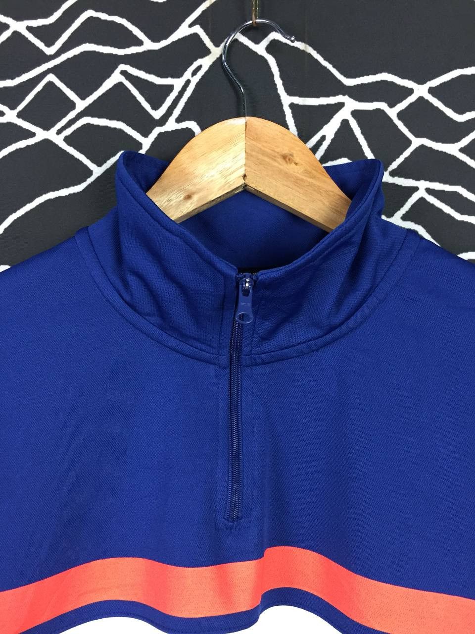 MLB × Sports Specialties × Vintage Vtg MLB Los Angelas Dodgers Quarter Zip Baseball Tee Size US L / EU 52-54 / 3 - 4 Thumbnail