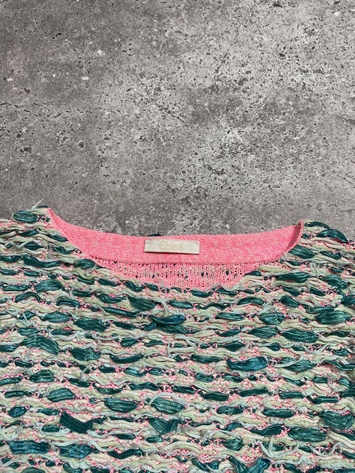 Chloe CHLOE Multicolore Pull-over sweater Size M / US 6-8 / IT 42-44 - 3 Thumbnail
