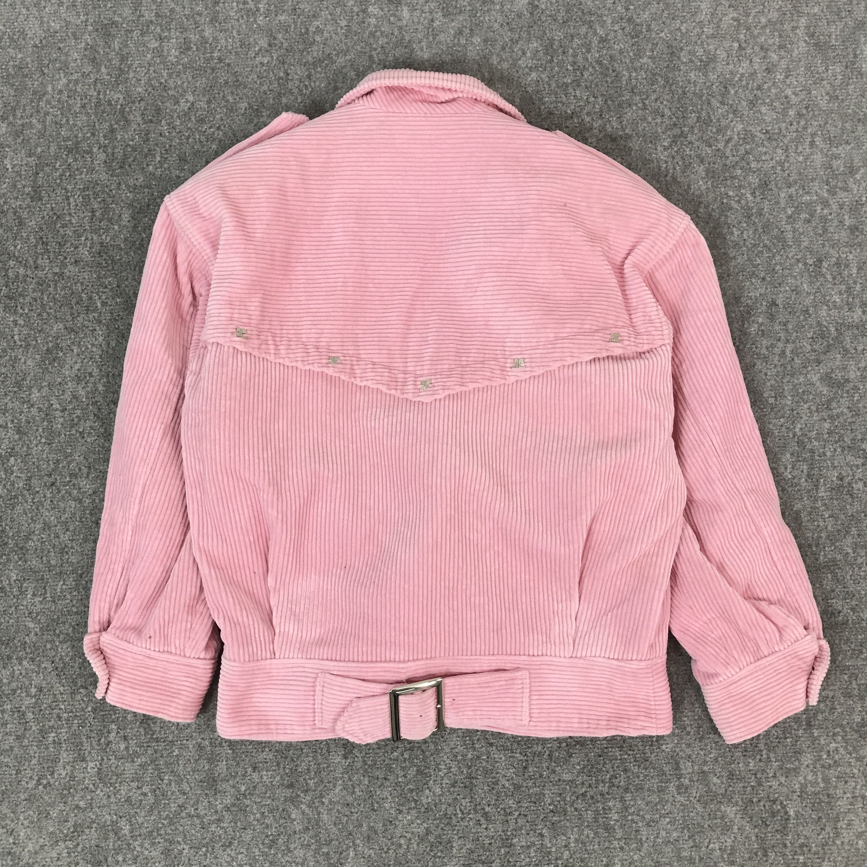 Courreges COURREGES CORDUROY COAT JACKET WOMAN K66B1 Size M / US 6-8 / IT 42-44 - 3 Thumbnail