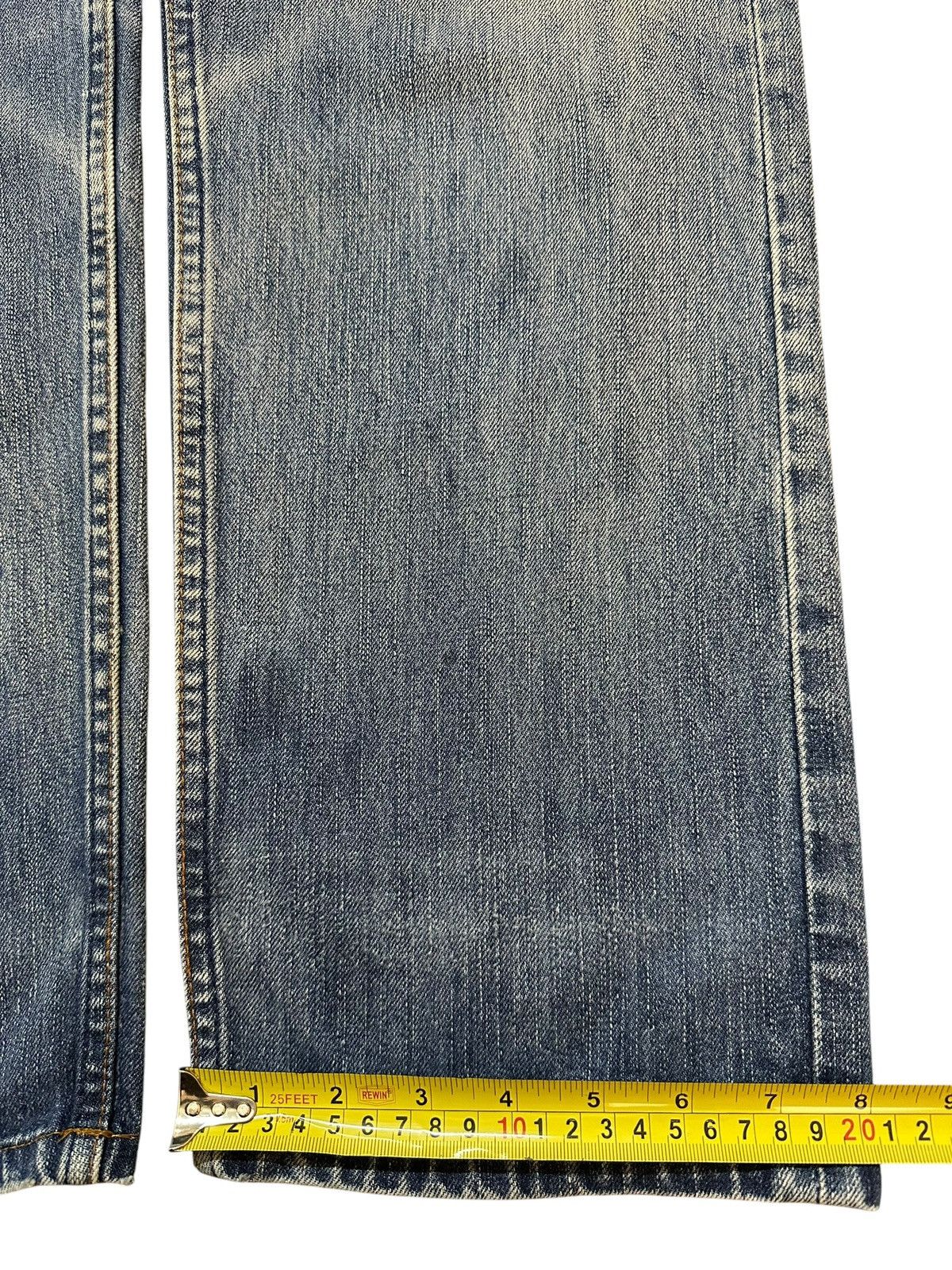 Levi's Vintage 90s Levis 505 Blue Faded Wash Distressed Loose Jeans Size US 34 / EU 50 - 17 Thumbnail