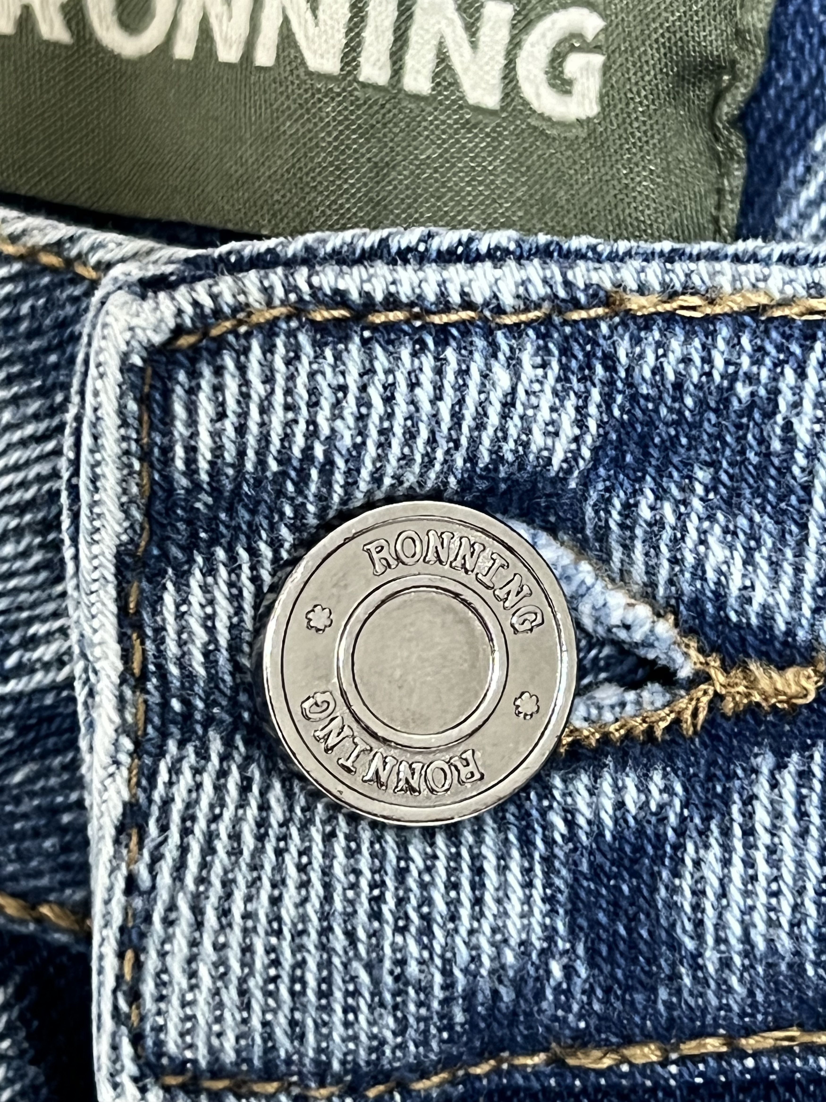 Ronning 💚 Ronning Carpenter Jeans Blue Denim NEW Size US 34 / EU 50 - 8 Thumbnail