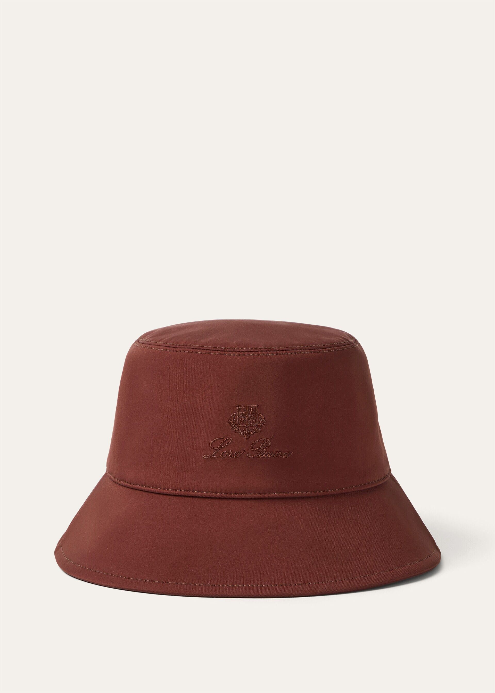 Loro Piana os11x0426 FAQ1408 Size: OS / Agata Bucket Hat / Cap Sanguine Size ONE SIZE - 1 Thumbnail
