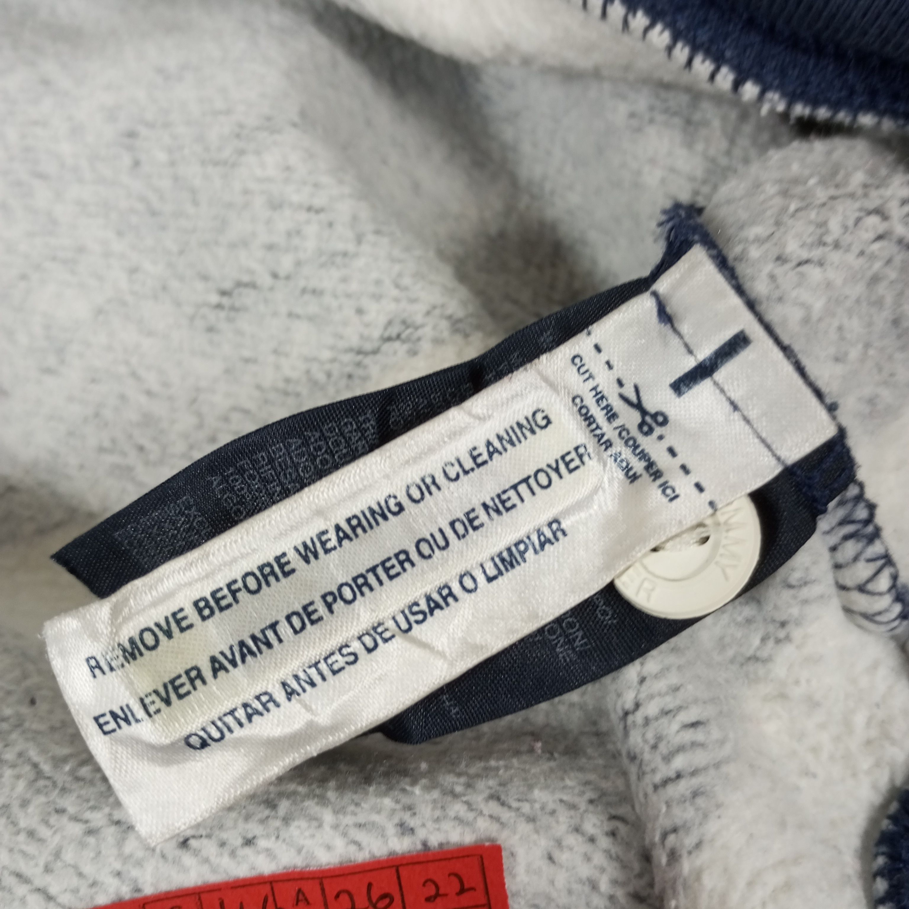 Tommy Hilfiger Tommy Hilfiger Center Spellout Stripes Design Hoodies Size US XL / EU 56 / 4 - 10 Thumbnail