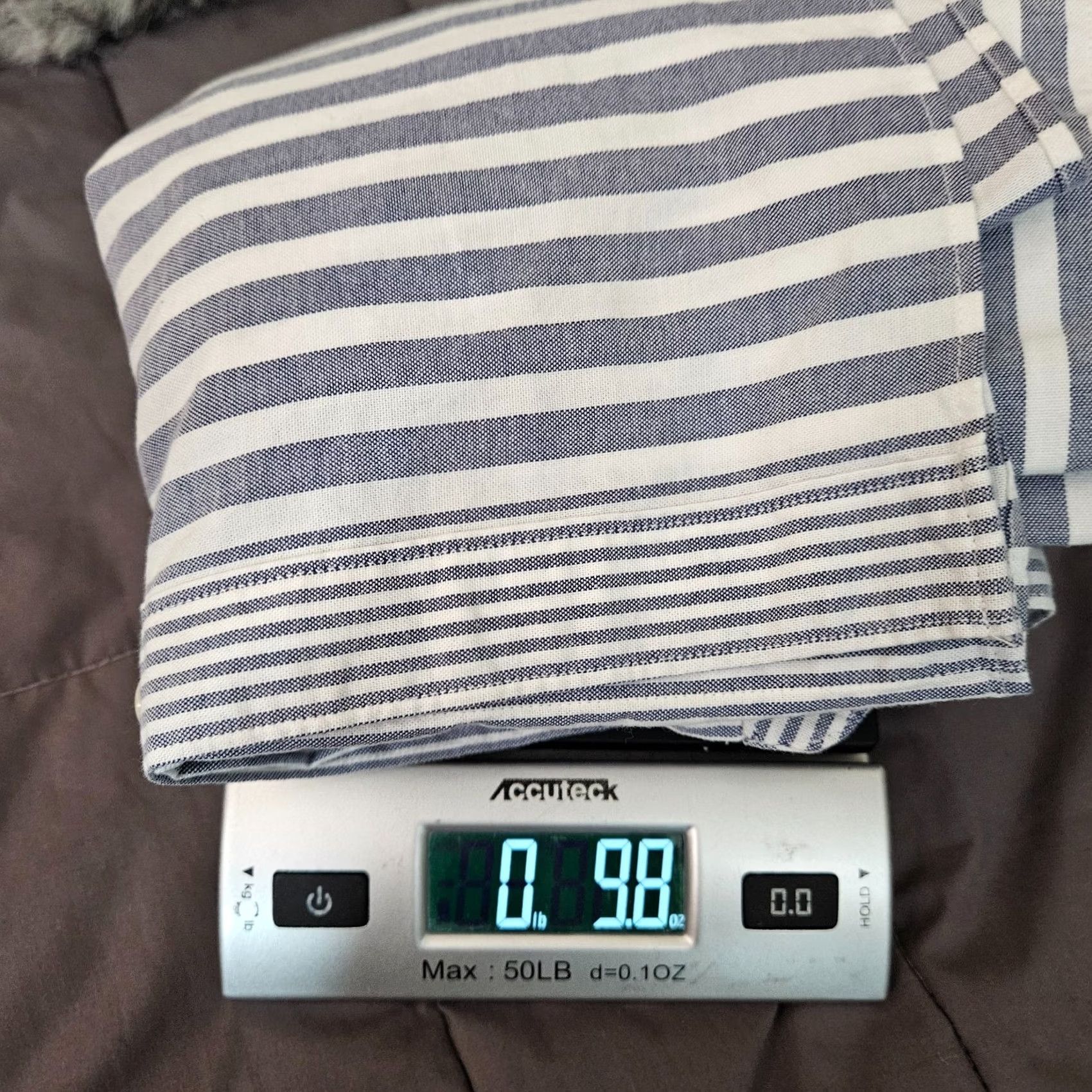 J.Crew J.Crew The Broken-In Oxford Slim Grey White Stripes Button Up Shirt Size L NEW Size US L / EU 52-54 / 3 - 8 Thumbnail
