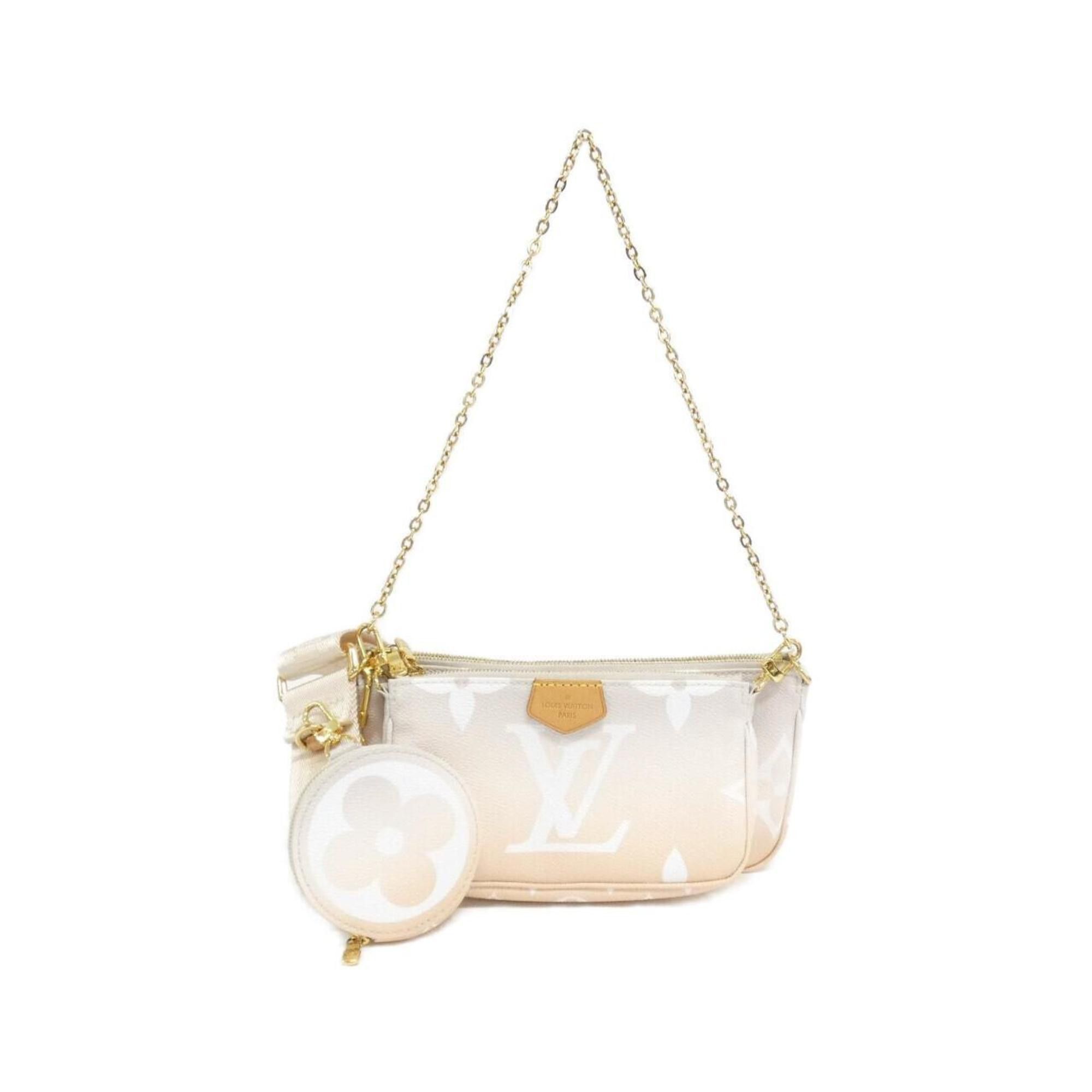 Louis Vuitton By The Pool Multi Pochette Accessoires M57634 Shoulder Bag in Gold, Women's