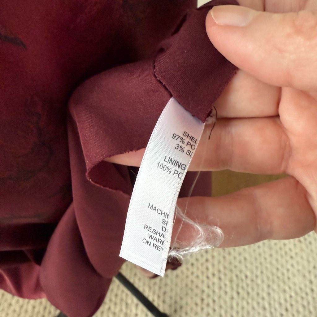 Calvin Klein Calvin Klein Zinfandel Satin Cowl Neck Slip Midi Dress 16 Size XXL / US 16-18 / IT 52-54 - 7 Thumbnail