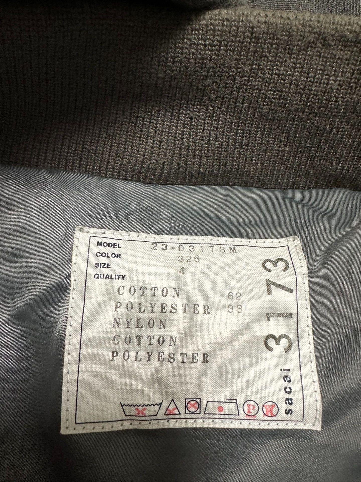 Sacai Sacai Sweatshirt Size 4 Size US XL / EU 56 / 4 - 4 Thumbnail