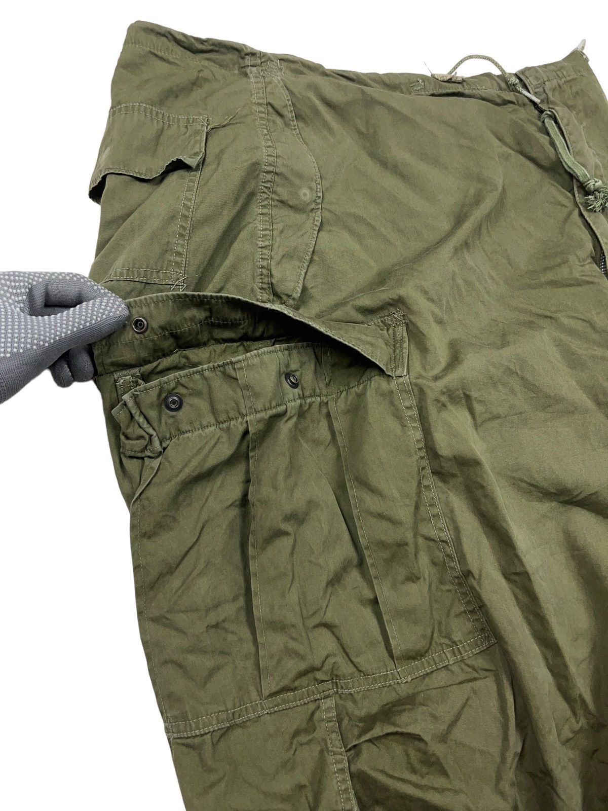 Other Vintage 50s US Arctic Pants Talon Zipper Super Baggy Size US 34 / EU 50 - 9 Thumbnail