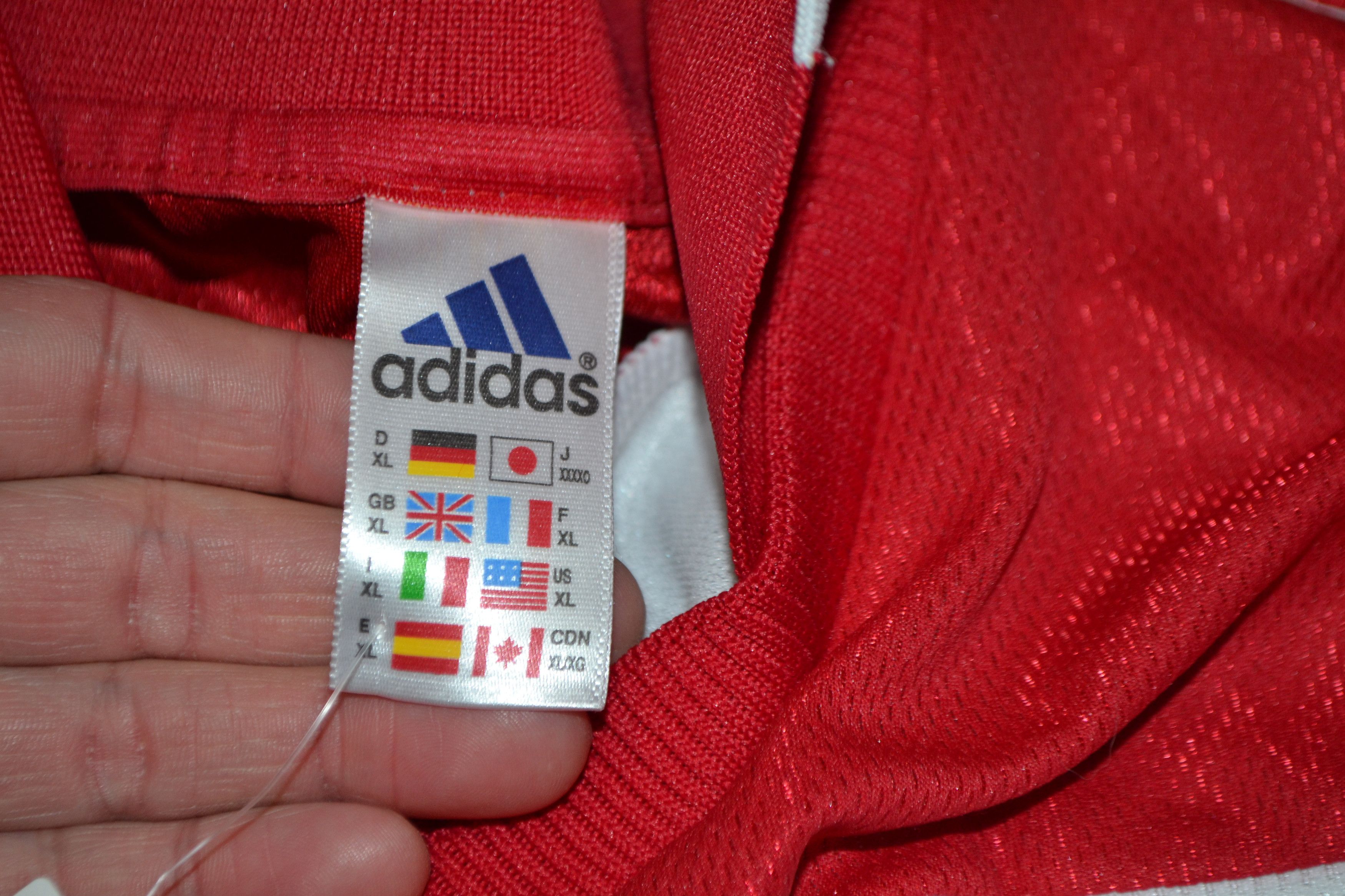 Adidas Vintage Adidas 90s Template Soccer Jersey Football Shirt Size US XL / EU 56 / 4 - 3 Thumbnail