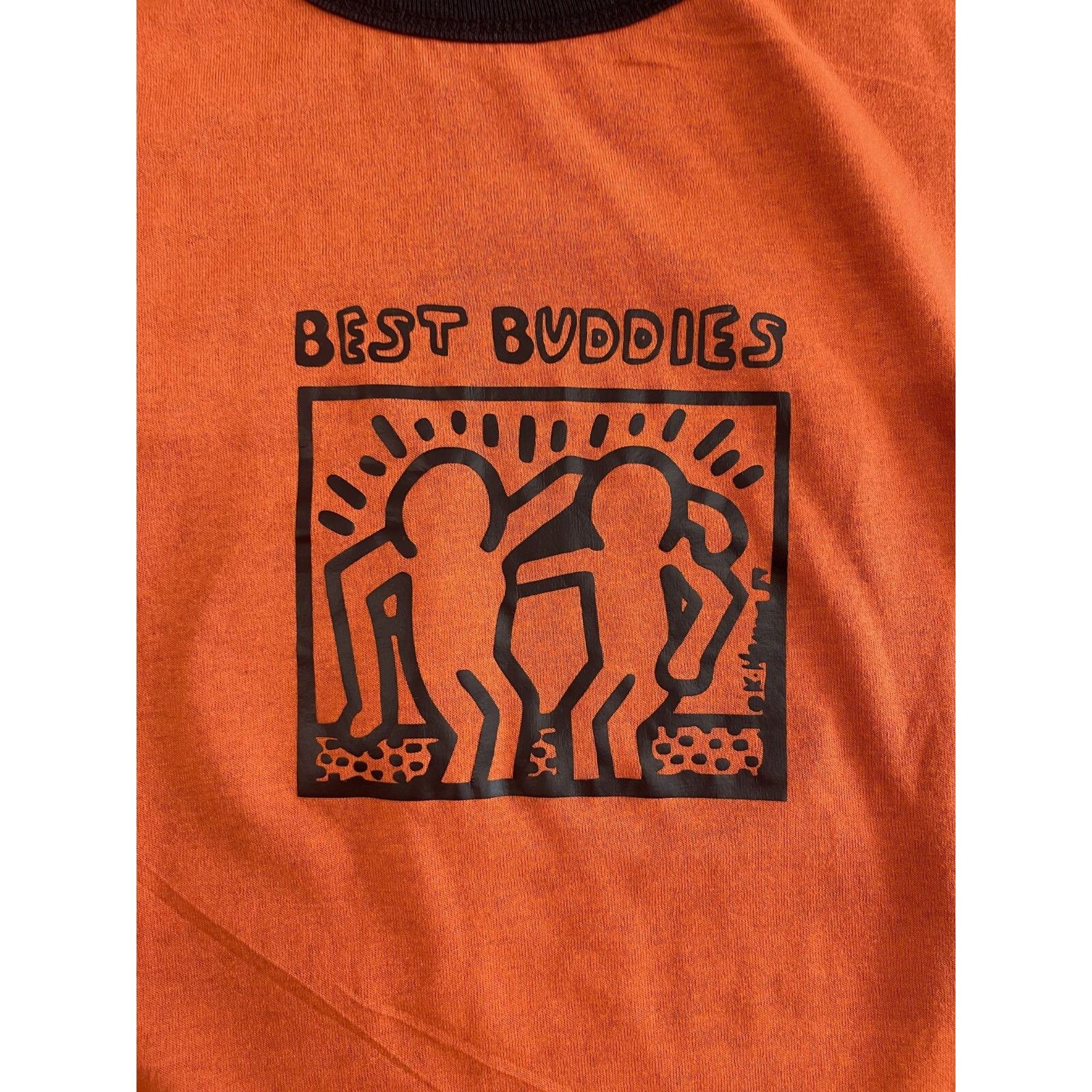 Other VTG 70'S RARE KEITH HARING 'BEST BUDDIES' REVERSIBLE PENNSBU Size US M / EU 48-50 / 2 - 2 Thumbnail