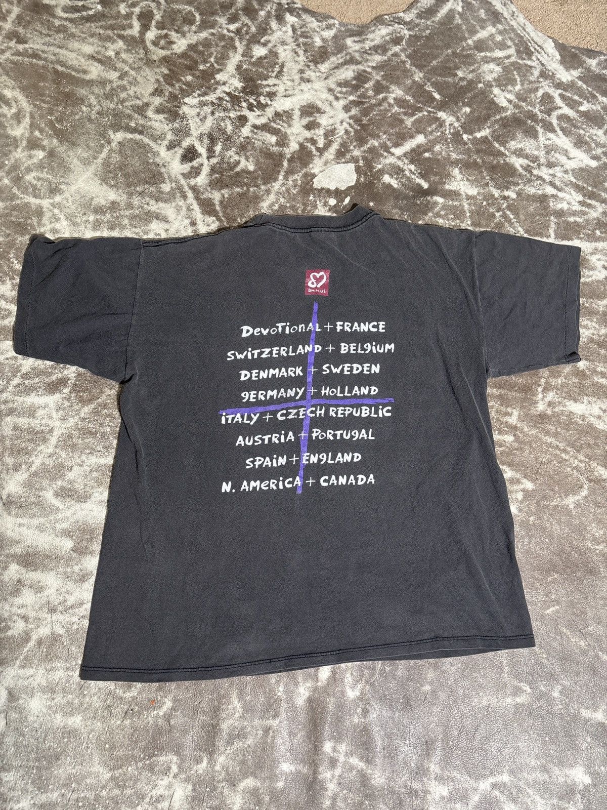 Other 1993 Depeche Mode Devotional Tour Shirt Size XL New Wave Pop Size US XL / EU 56 / 4 - 4 Thumbnail