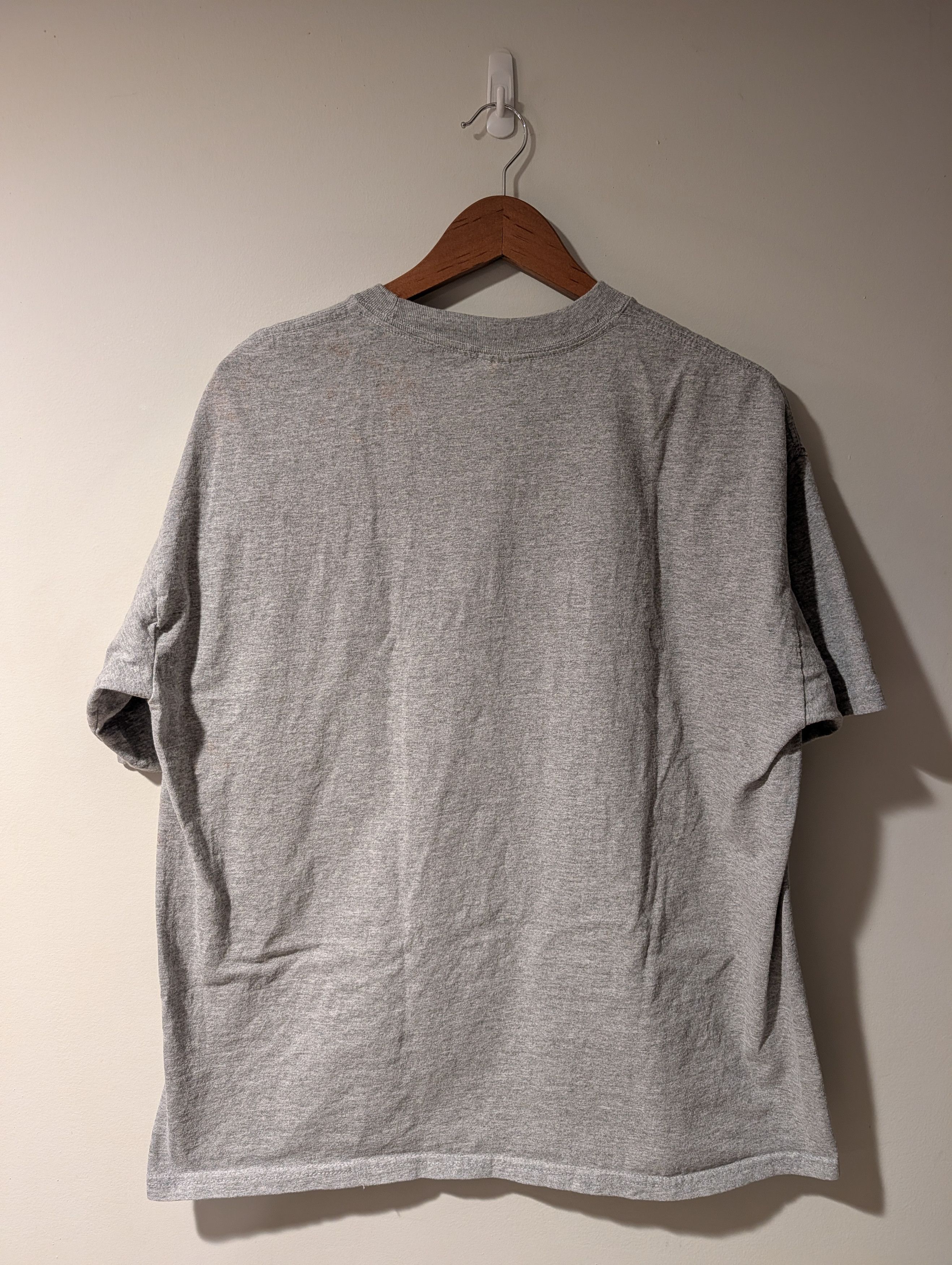 Gildan Vintage 90s Snapple Moody Smiley Face T-Shirt Mens XL Grey Size US XL / EU 56 / 4 - 7 Thumbnail