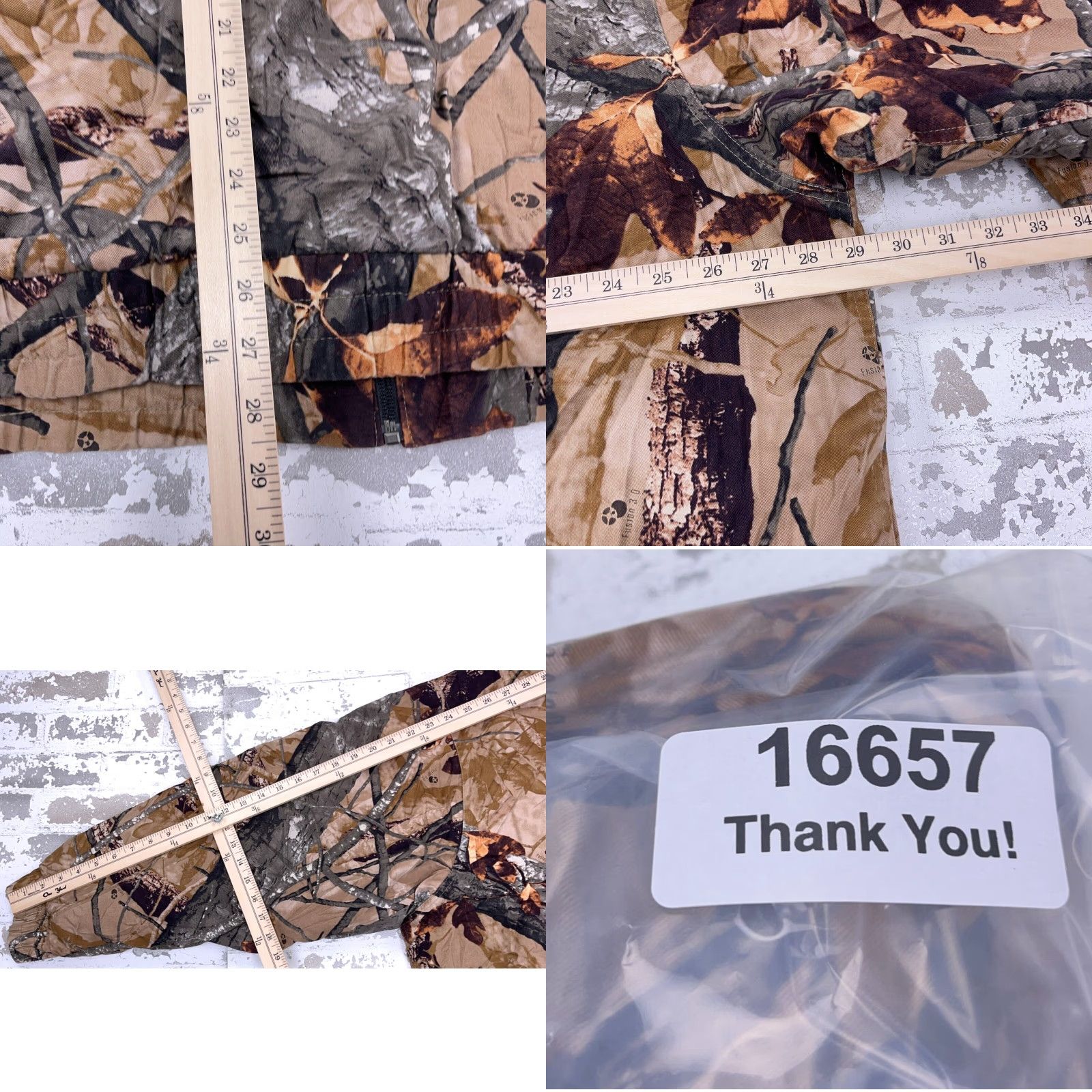 Vintage VINTAGE Outfitters Ridge Fusion 3D Camo Jacket Men 2XL Brown Insulated Full Zip Pockets Hunting Winter Fall Spring Summer Casual Workwear Jacket Size US XXL / EU 58 / 5 - 8 Thumbnail