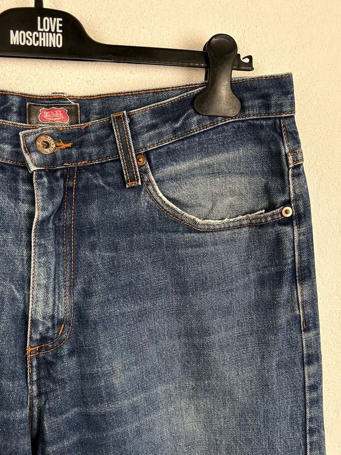 Von Dutch 90s Vintage Von Dutch Denim Jeans Size 34 Size US 34 / EU 50 - 2 Thumbnail
