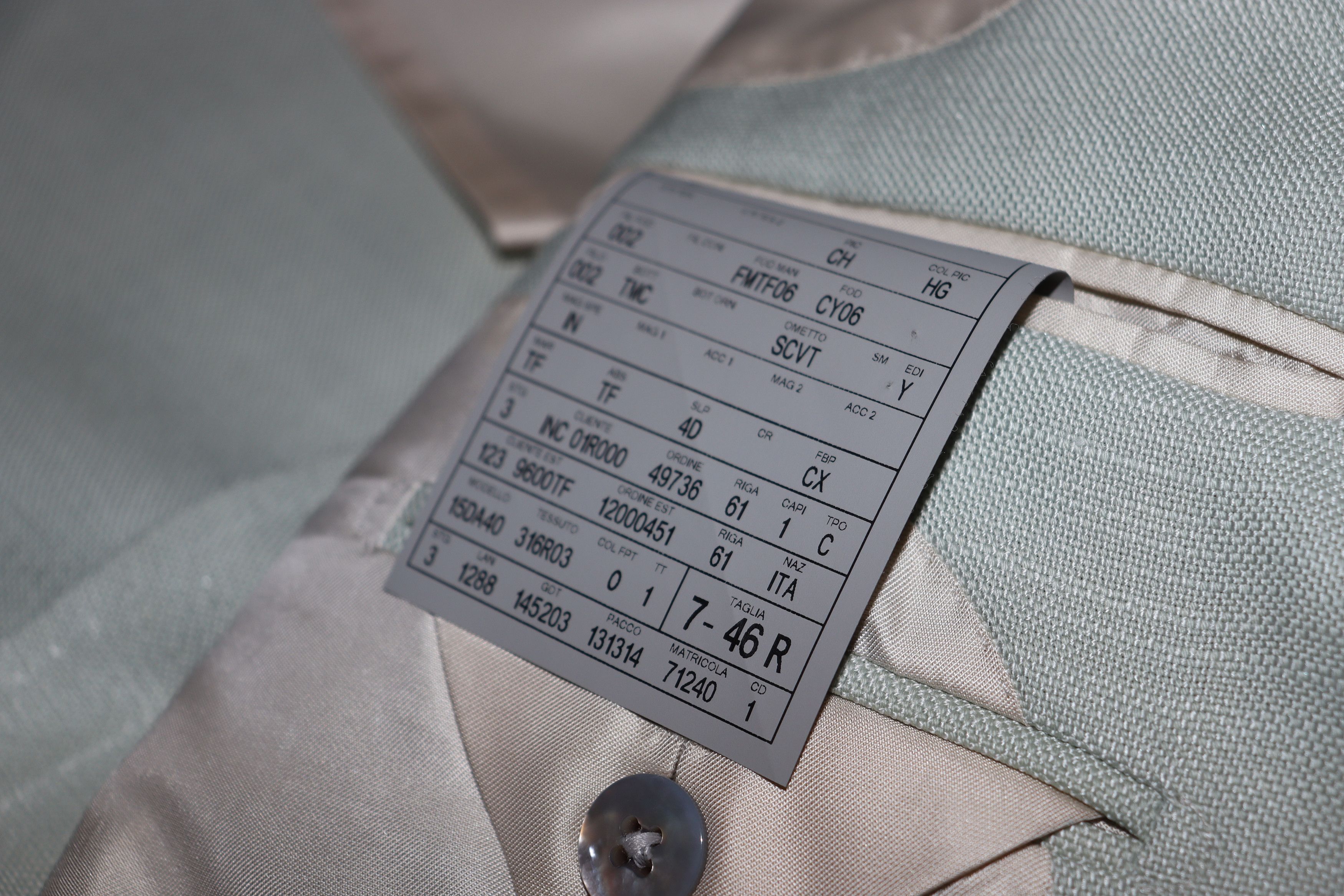 Tom Ford o1rshd1 New Spencer Blazer Jacket in Light Blue Size US S / EU 44-46 / 1 - 11 Thumbnail