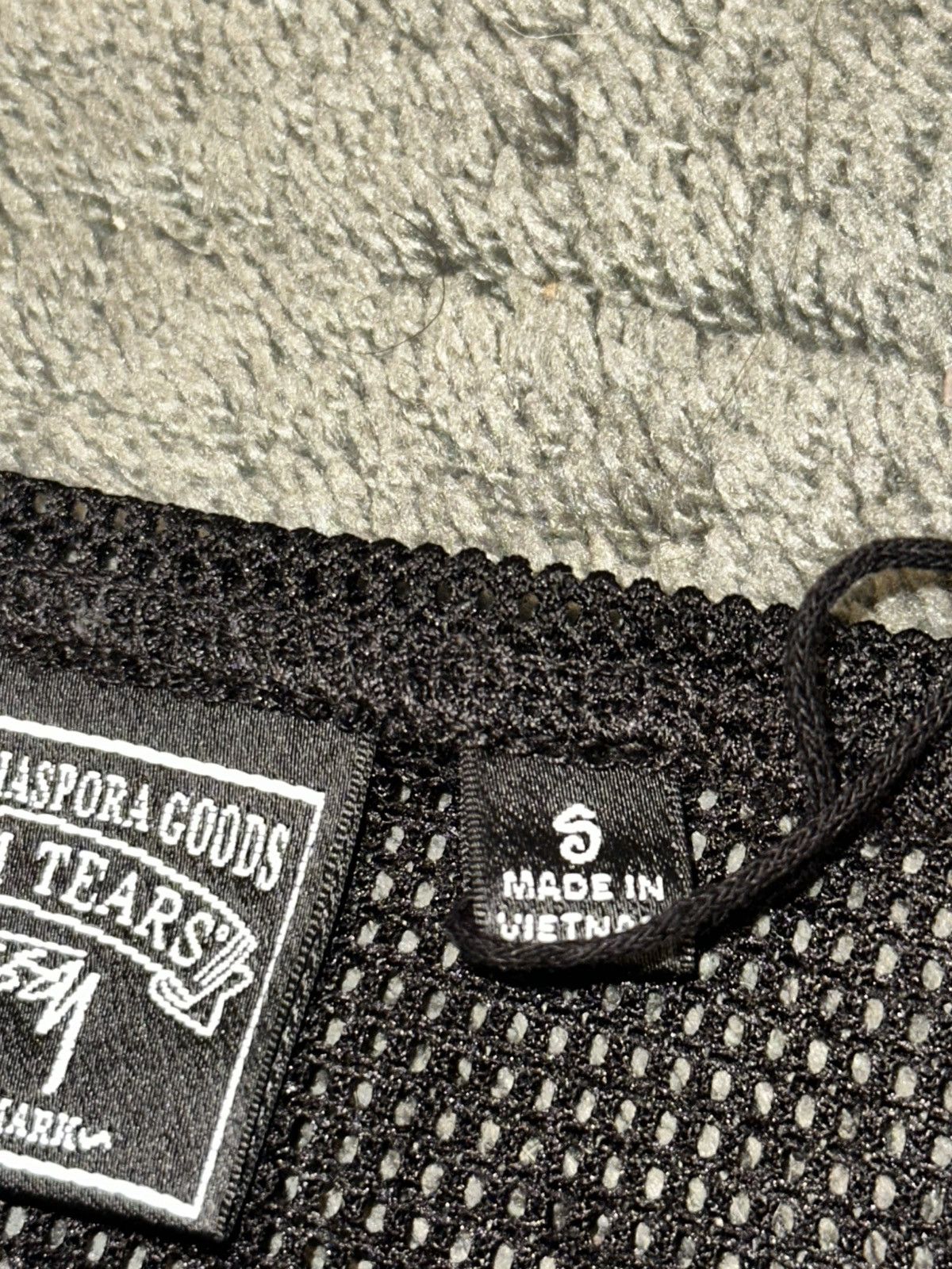 DENIM TEARS × Stussy DS Denim Tears Stussy Double S Wreath Gym Tank Black Size US S / EU 44-46 / 1 - 4 Thumbnail