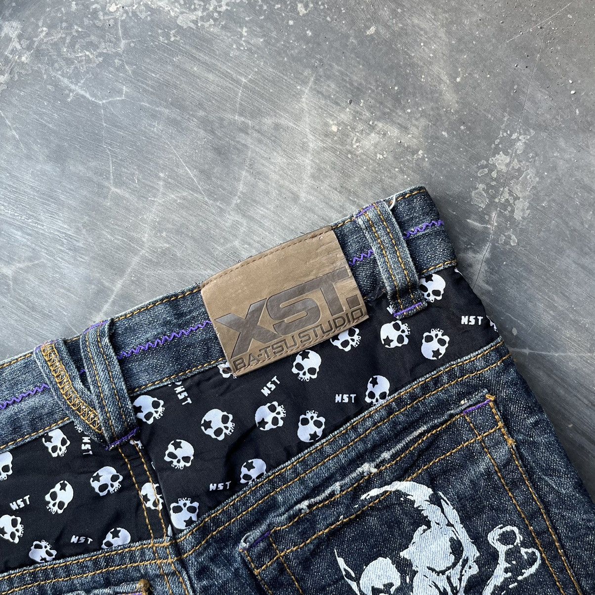 Hysteric Glamour Batsu studio punk rock star skull short pants Size US 29 - 12 Thumbnail