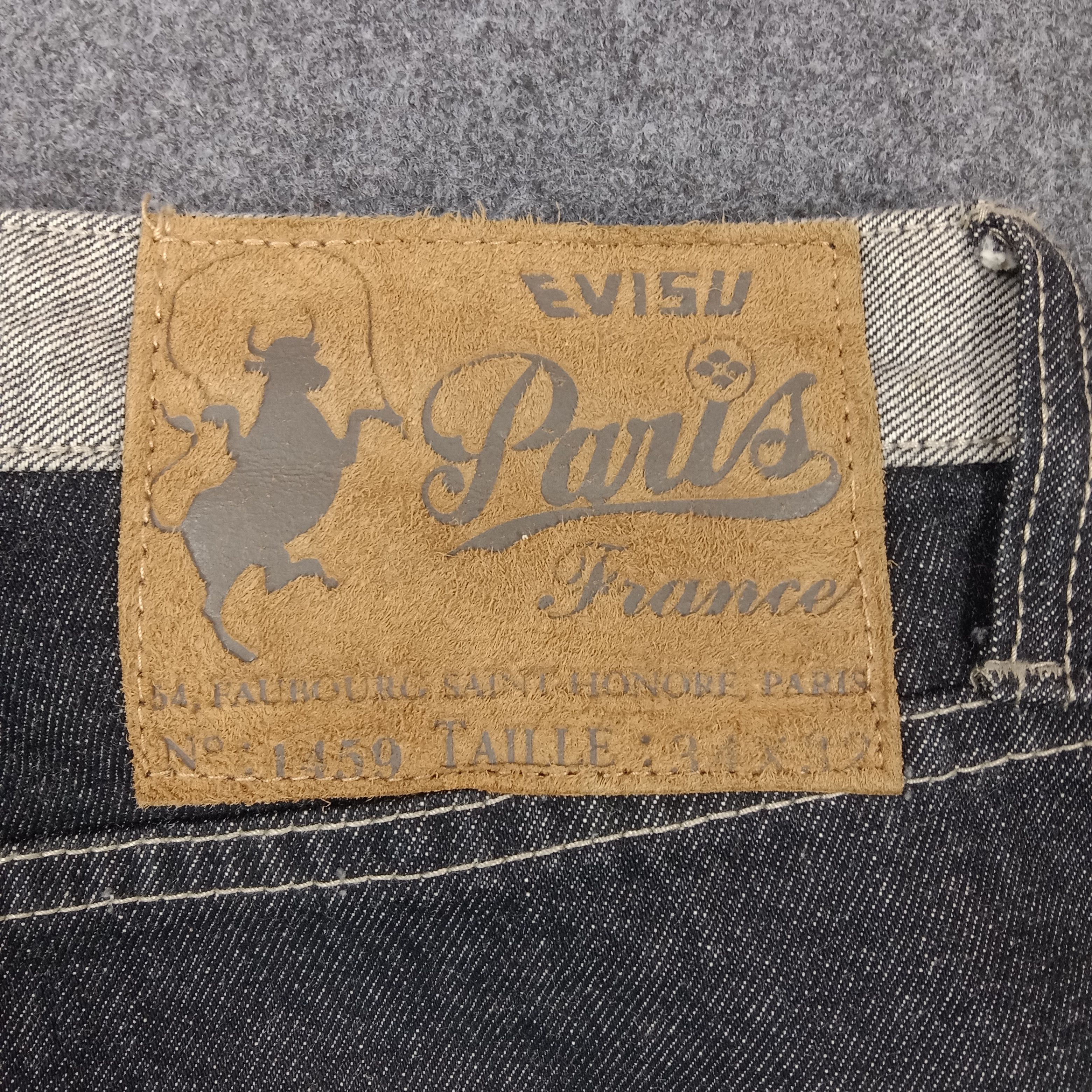 Evisu Evisu Paris Selvedge Reversible Daicock Denim Jeans C280N11 Size US 35 - 7 Thumbnail