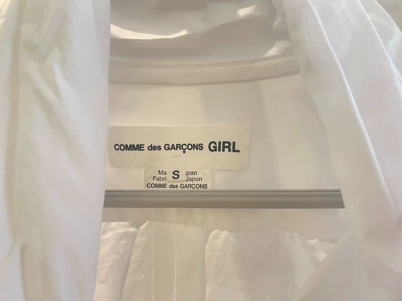 Comme des Garcons Comme Des Garcons White lace-up shirt Size S / US 4 / IT 40 - 3 Thumbnail