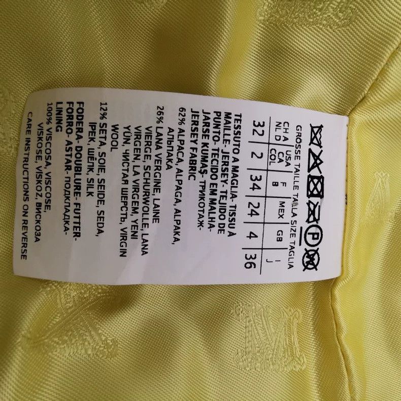 Max Mara Max Mara Alpaca wool silk-blend solid lapel coat Size S / US 4 / IT 40 - 5 Thumbnail