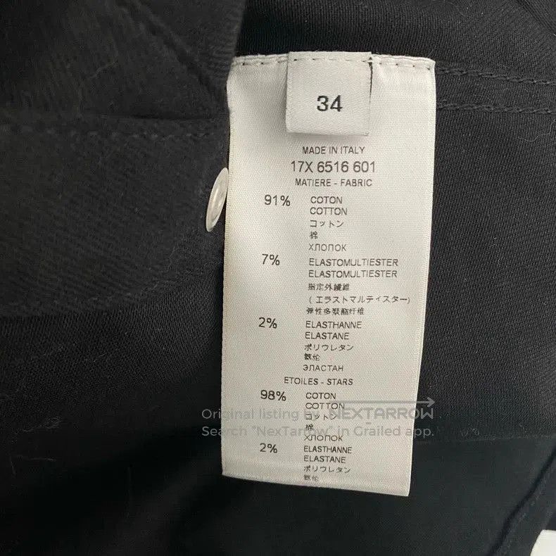 Givenchy Givenchy Black Long Sleeve Star Shirt. Size US S / EU 44-46 / 1 - 4 Thumbnail