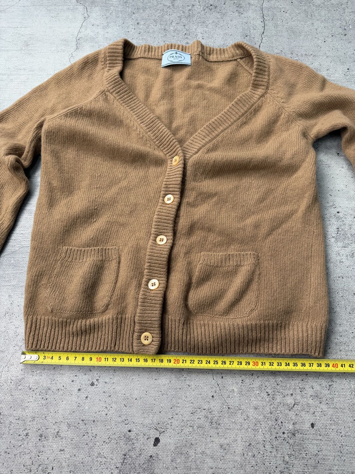 Prada Prada Cachemire Cardigan Sweater Size US XS / EU 42 / 0 - 13 Thumbnail