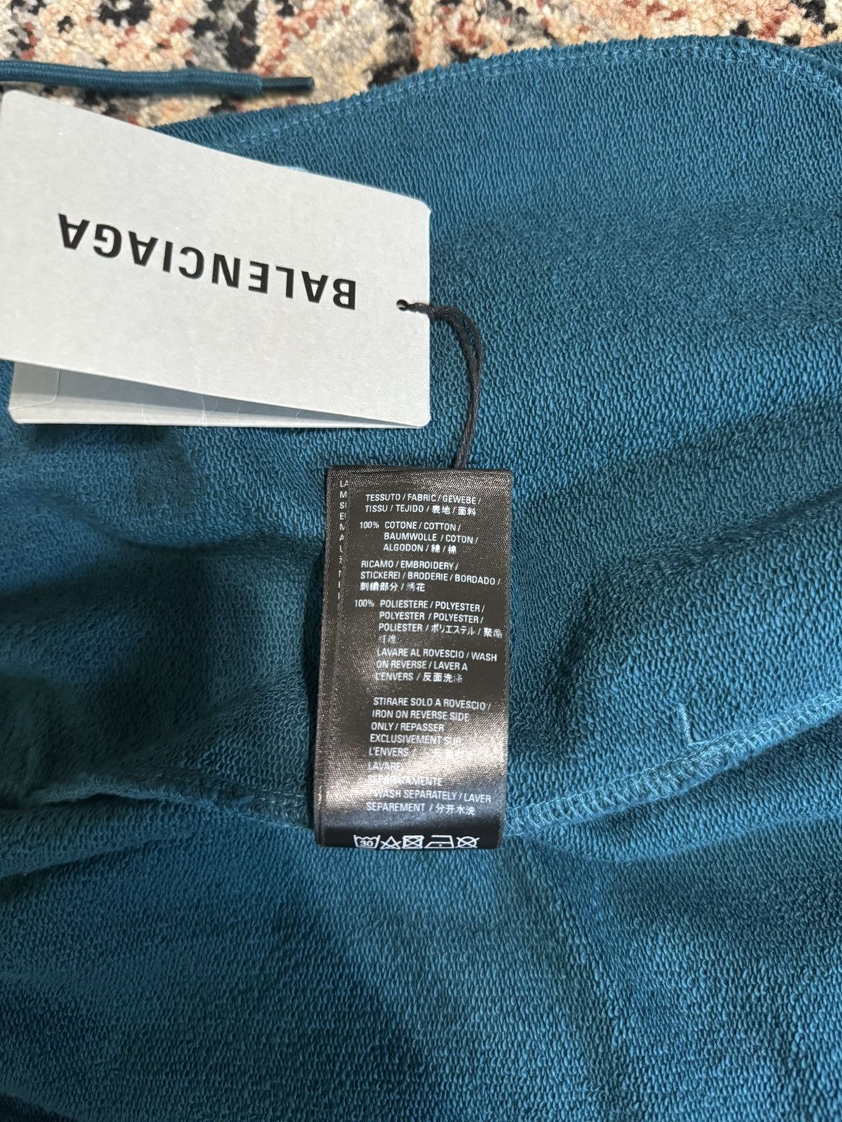 Balenciaga Balenciaga Embroidered Logo Sweatpants Size US 30 / EU 46 - 8 Thumbnail