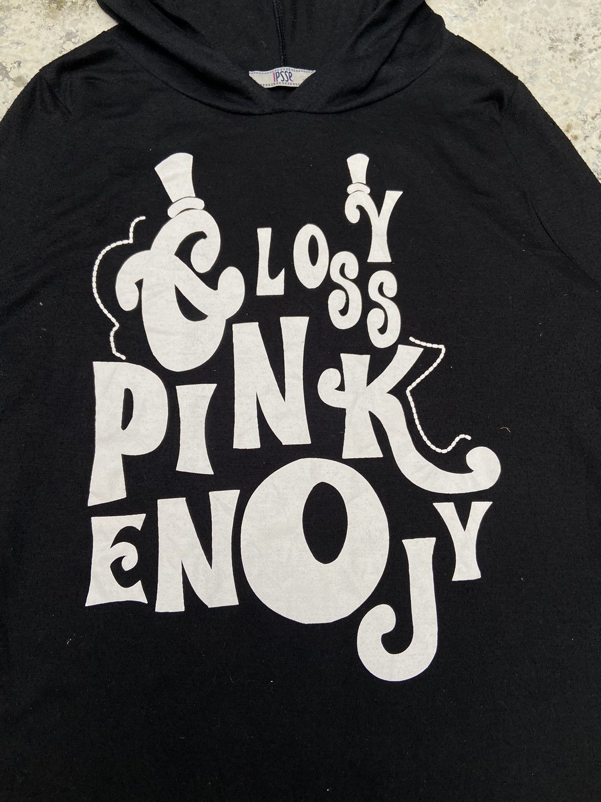 Hysteric Glamour × If Six Was Nine × Japanese Brand 2000s ipsse tag cut closet pink enjoy long sleeve hoodie Size M / US 6-8 / IT 42-44 - 5 Thumbnail