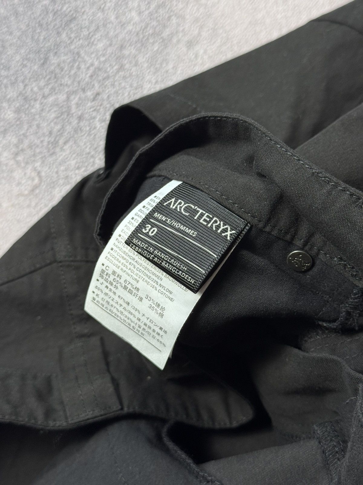 Arc'teryx Arc'teryx Cronin Pants — Black Size US 30 / EU 46 - 6 Thumbnail