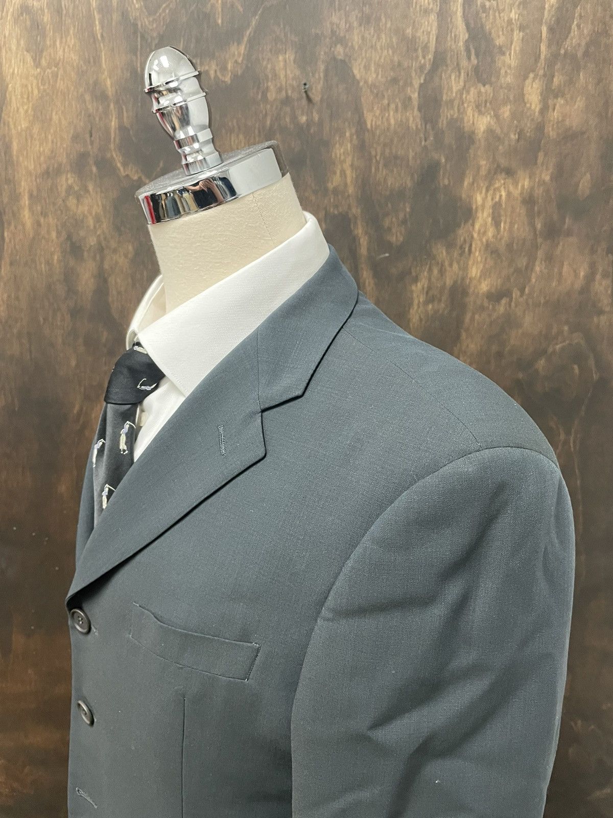 Giorgio Armani MANI Four Button Wool Suit Size 40S - 5 Thumbnail