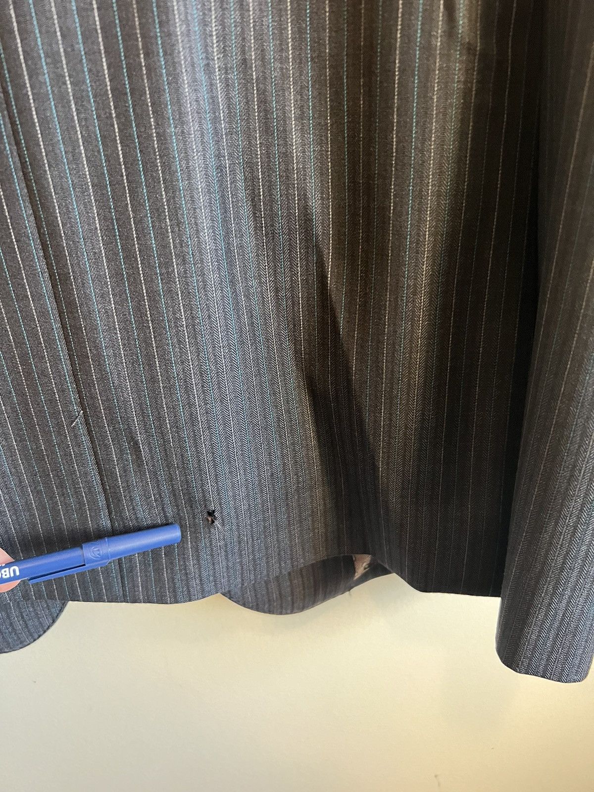 Etro ETRO 2 PIECE striped suit 52 size silk Italy Size 52R - 15 Thumbnail