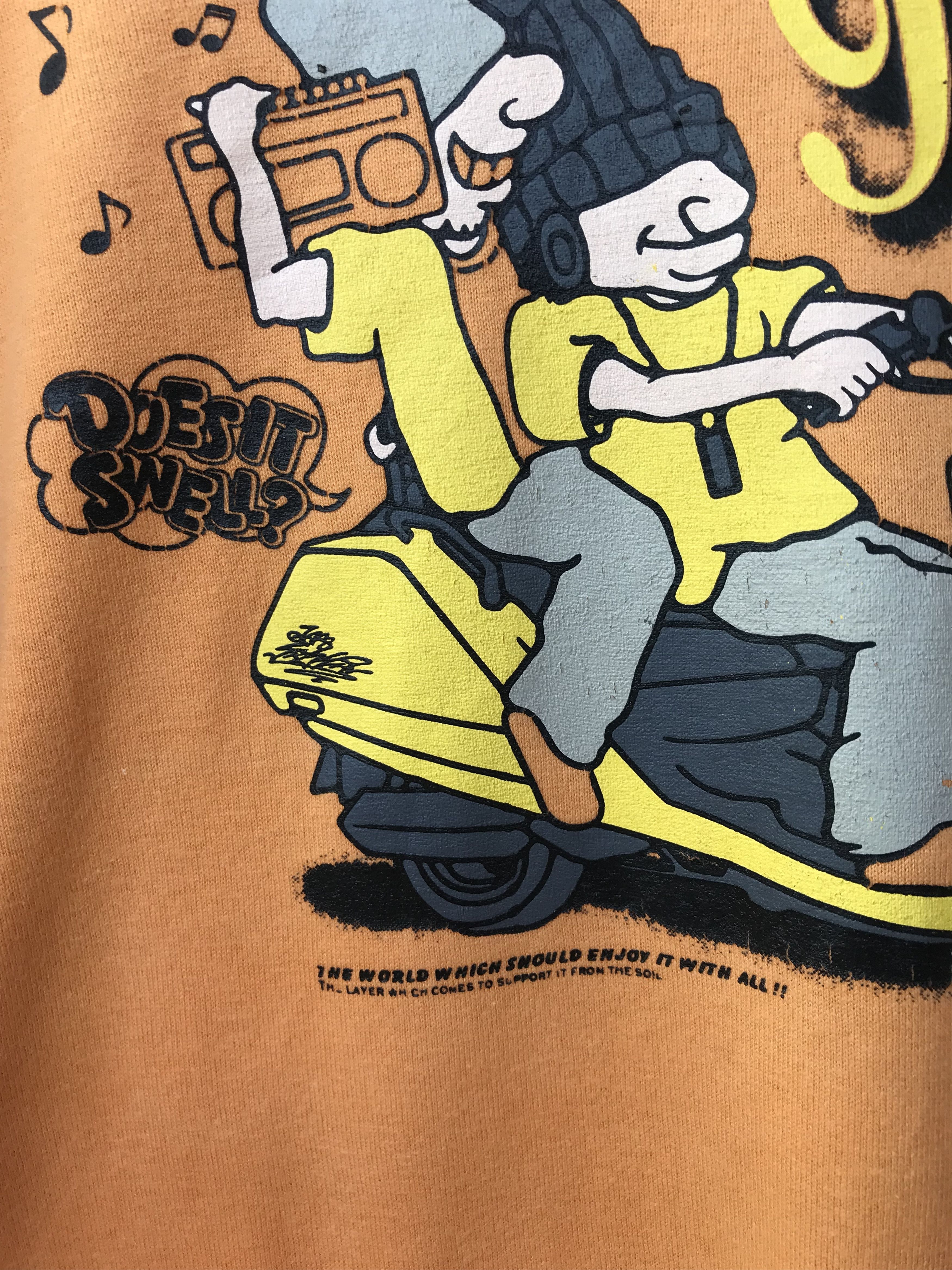 Vintage Vintage Whirl Splevo Longsleeve Tee likely Jnco Fubu Size US L / EU 52-54 / 3 - 4 Thumbnail