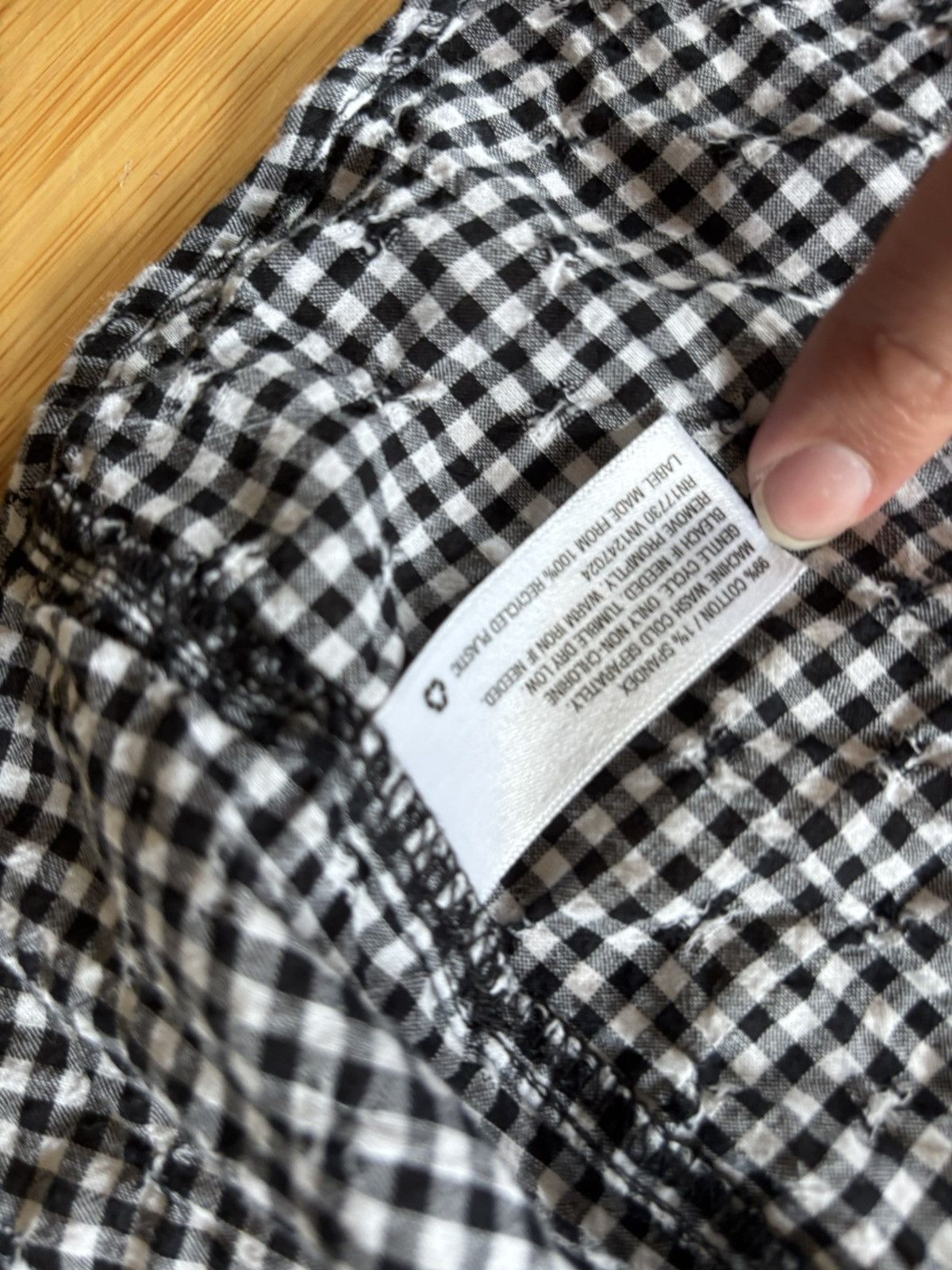 Other Sandy Liang plaid button up Size US M / EU 48-50 / 2 - 3 Thumbnail