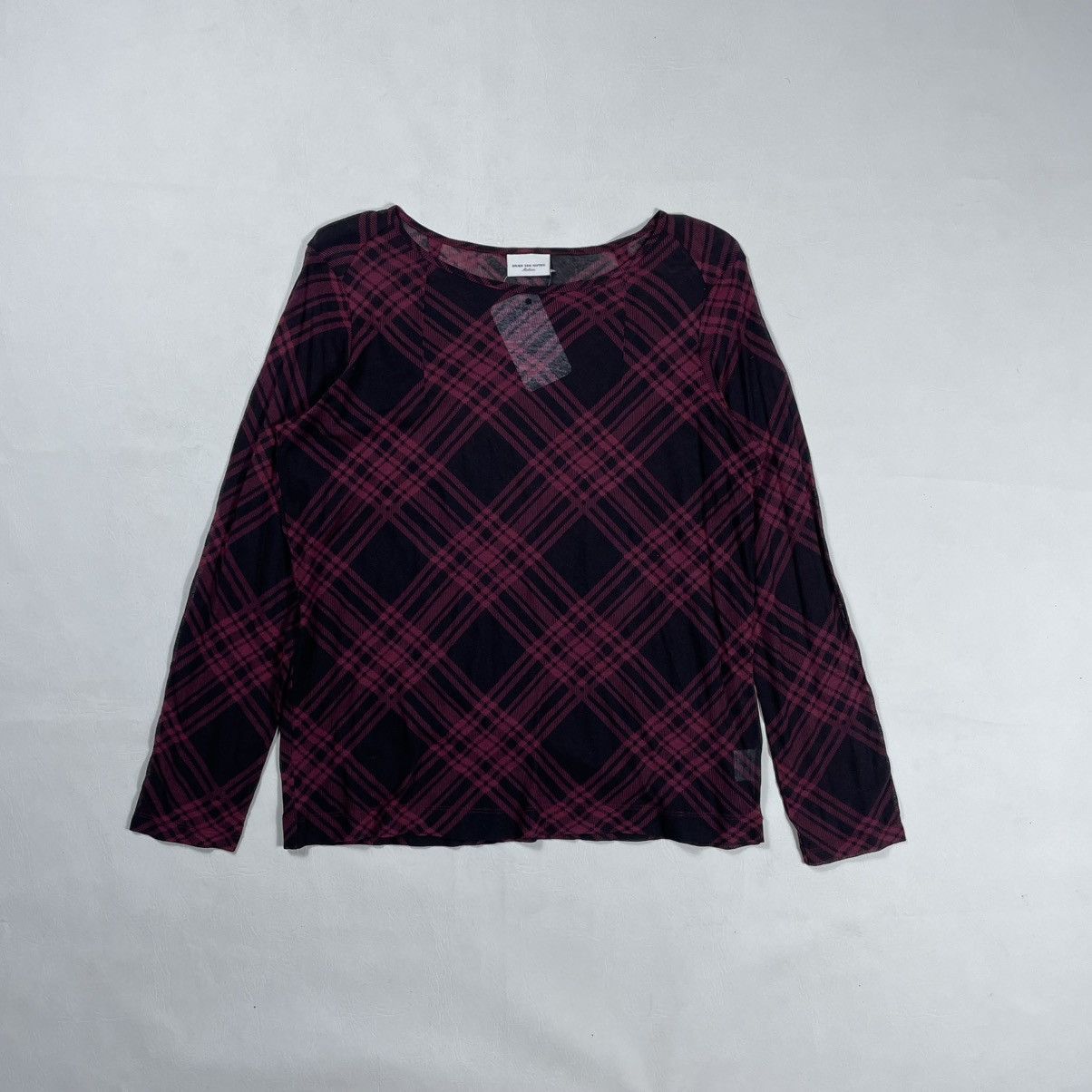 Dries Van Noten Dries Van Noten Plaid mesh longsleeve Size M / US 6-8 / IT 42-44 - 5 Thumbnail