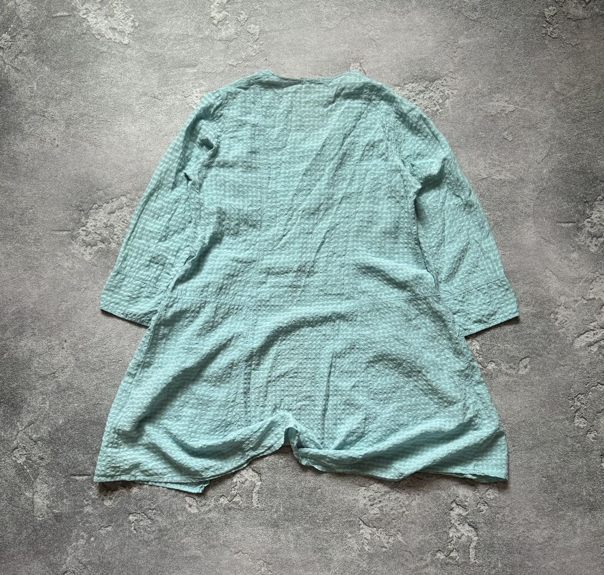 Vintage Grizas S silk long dress 👗 button up long sleeve relaxed Size S / US 4 / IT 40 - 15 Thumbnail