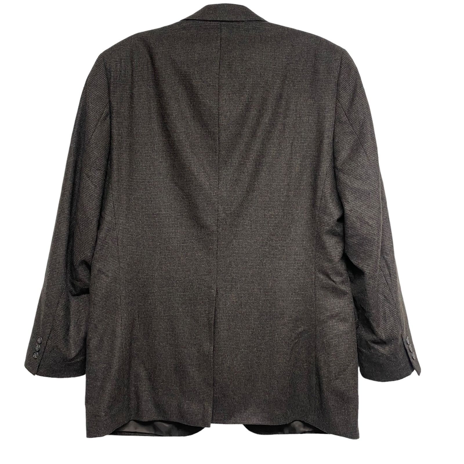 Vintage Bernhard Altmann Couture Wool Blend 2 Button Sports Coat Size 42L - 8 Thumbnail