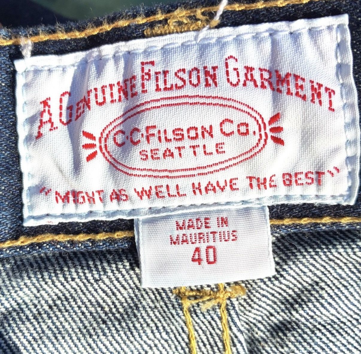 Filson C.C. Filson NWT Carbon Canyon Denim Jeans Size US 40 / EU 56 - 4 Thumbnail
